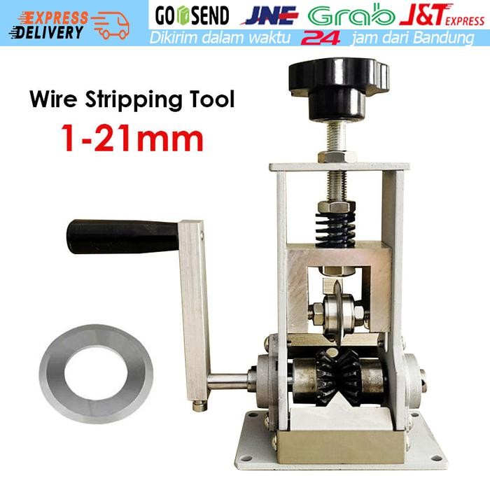 Alat Kupas Kawat Kabel Untuk Memo Stripping Tembaga Diameter 1-21Mm