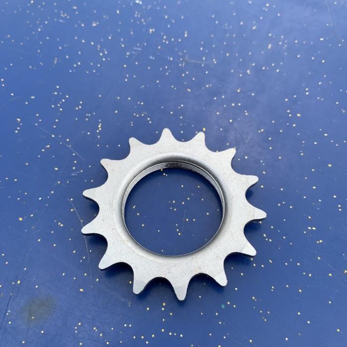 Cog 13T/14T/15T/16T/17T Stainless Steel Dengan Lockring Fixie Fixed Gear #Gratisongkir