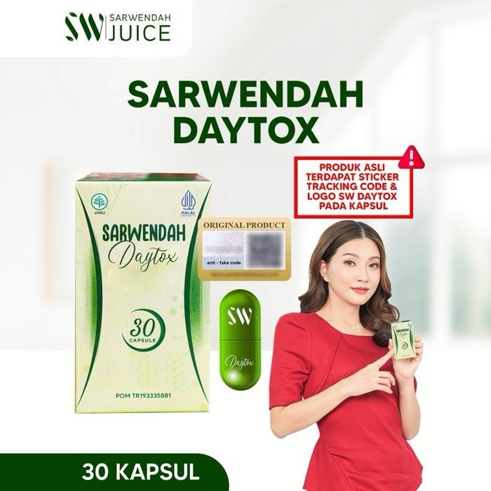 [ 30 ] Brand Sarwendah Daytox BPOM by SARWENDAH