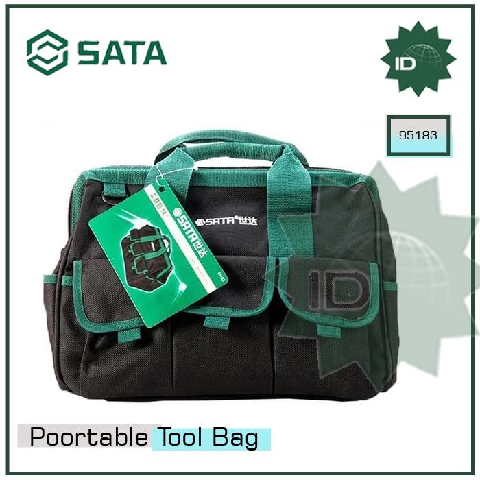 TAS PERKAKAS 95183 14" PORTABLE TOOL BAG SATA