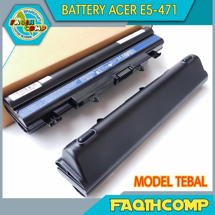 BATERAI LAPTOP ACER ASPIRE E14 E15 E5-471 E5-471G E5-421 AL14A32 TEBAL BEST SELLER
