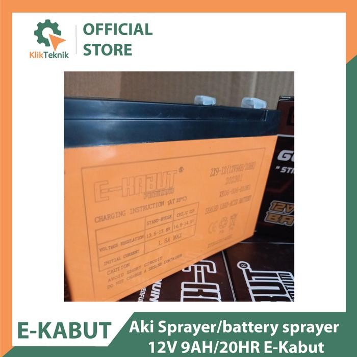 TERLARIS Aki Sprayer battery sprayer 12V 9AH 20HR E-Kabut SALE