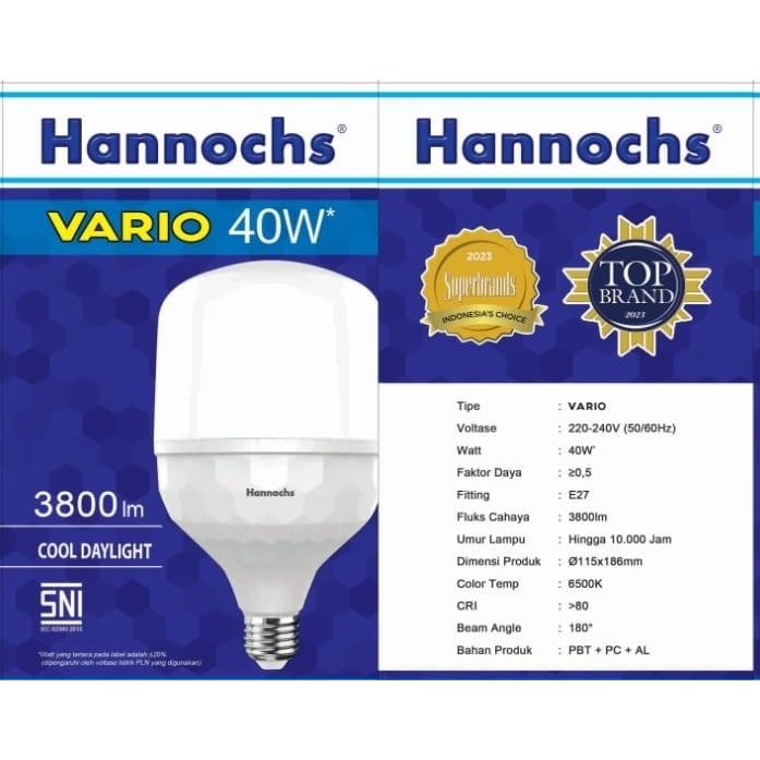 Lampu LED Hannochs VARIO 40 Watt