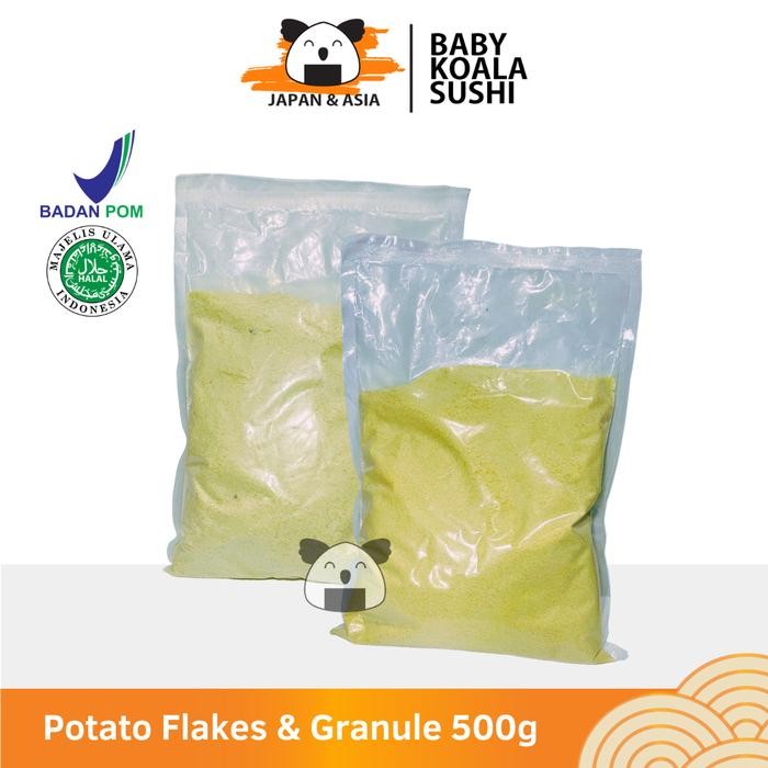 

POTATO FLAKES 500g Mashed Potato Instant Kentang Bubuk Instan