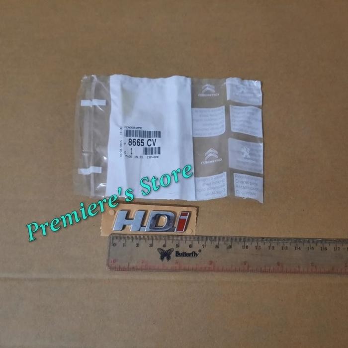 Emblem Hdi Peugeot 307 Original Kode 003