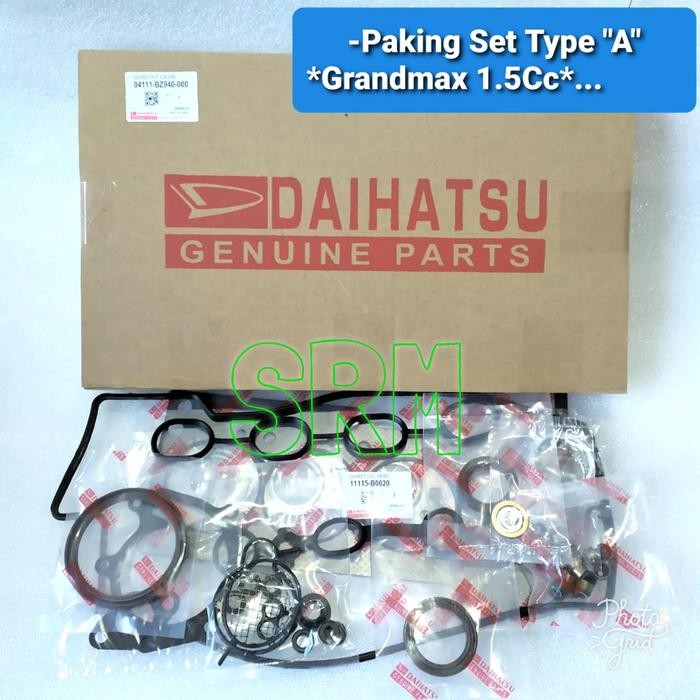 Paking/Packing Set Grand Max 1.5 Cc Gasket Full Set Grand Max 1.5 Cc Kode 006