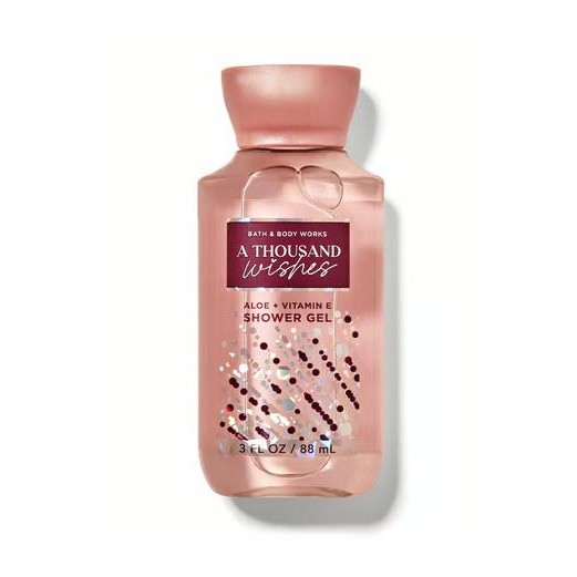 PREMIUM Bath and Body Works BBW A THOUSAND WISHES Travel Size Shower Gel 88 ml