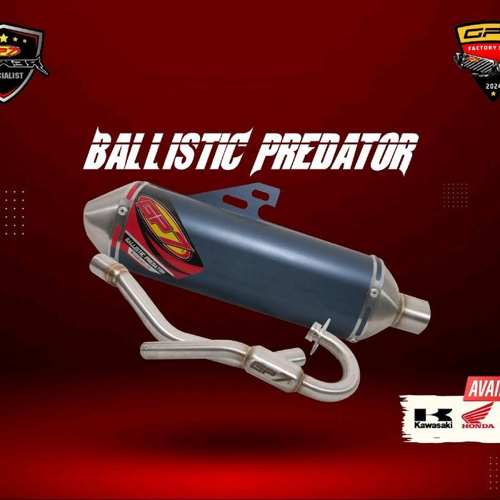 GP7 NEW BALISTIK PREDATOR STANDAR KLX/CRF Knalpot