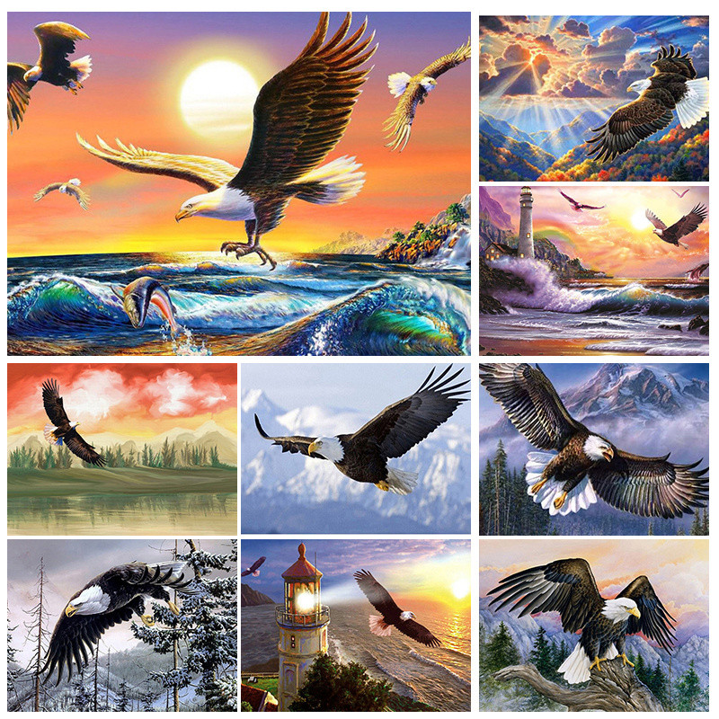 Eagle 5D Diamond Painting Animal Pictures Full Square/Round Diamond