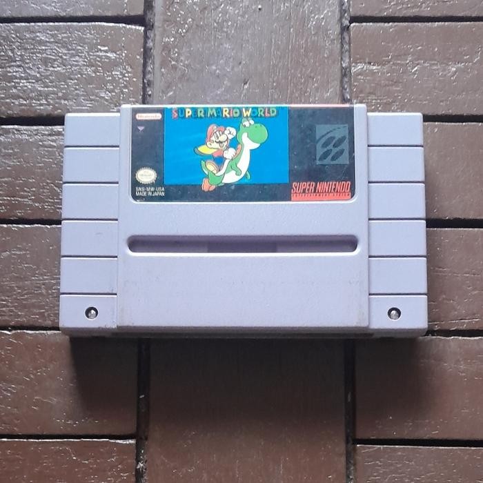 Kaset SNES Original Super Mario World