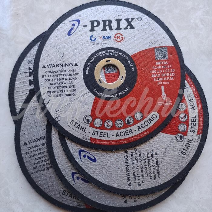 Cutting Disc I-Prix 7Inch / Batu Gerinda Potong Iprix 1803Mm 7"