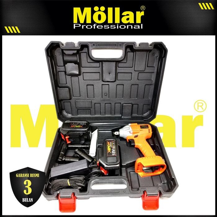 Xenon 18 Volt Impact Wrench Cordless 380 N.M Brushless Motor Dc