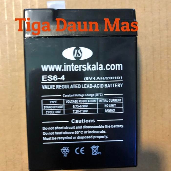 Batre / Battery 6v 4ah/ Aki Timbangan 6v4Ah