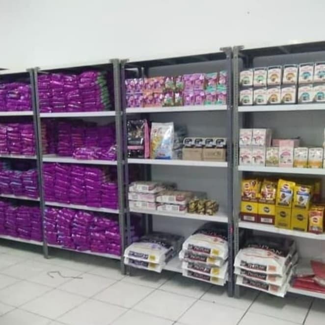 

[Deli Atk] Rak Besi File, Gudang Serbaguna Uk 200X100X40