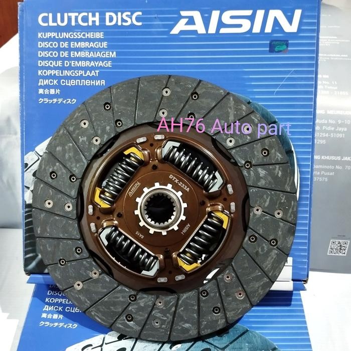 Kampas Kopling Fortuner Diesel / Hiace Commuter Aisin Original