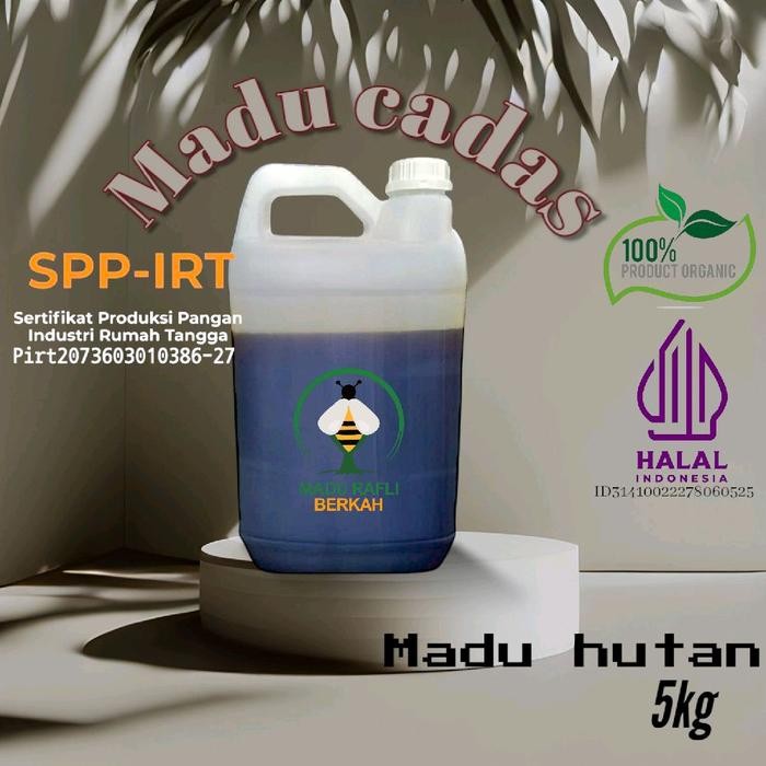 

madu cadas madu hutan multiflora 5kg raw honey madu dari batu batuan madu asli