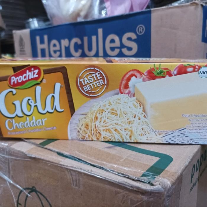 

Prochiz Gold Keju Cheddar Parut Olahan 2 Kg