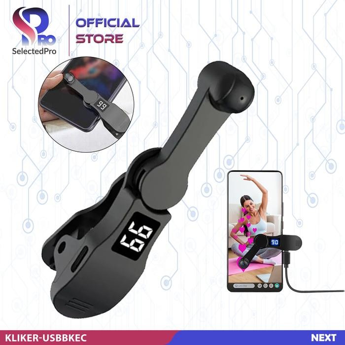 Terbaru Smart Kliker Alat Auto Tap Tap Layar Screen Hp Pengklik Layar Otomatis Tipe Usb Untuk Live