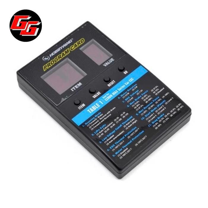 Stok Baru Program card Hobbywing Ezrun / Xerun for Fusion pro