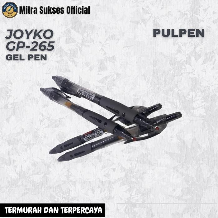 

pulpen joyko qgel jk-265 0.5mm 1 pack (12pcs) pasti murah kode 667