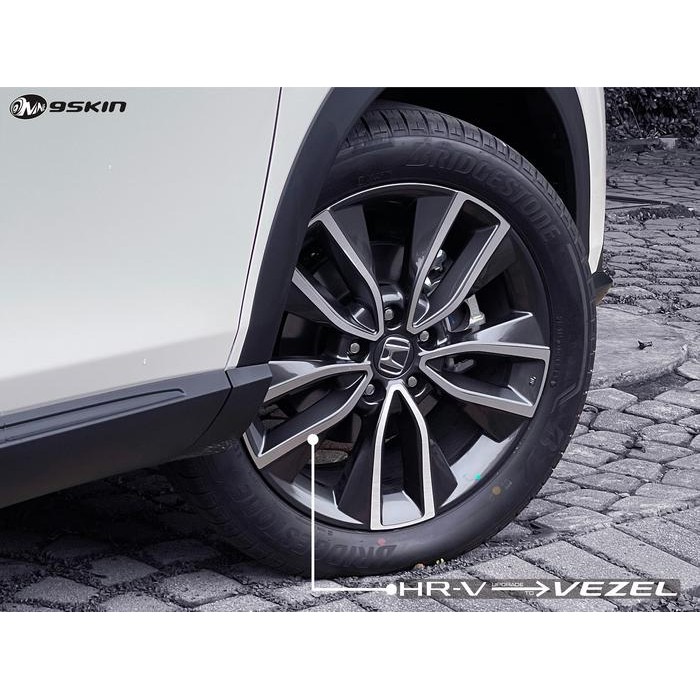 Sticker Velg JDM Vezel for Honda New HRV RS SE 2022 Gen 3 by 9Skin