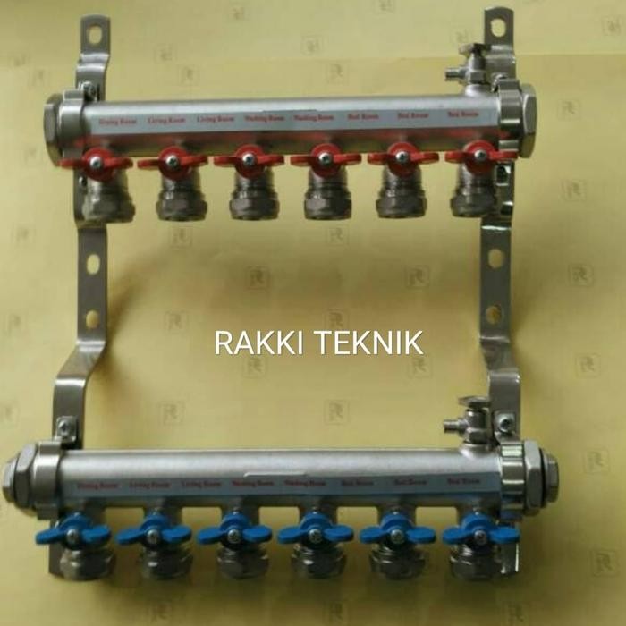 Manifold Distribusi Header Pipa Air Panas Pipa Air Dingin