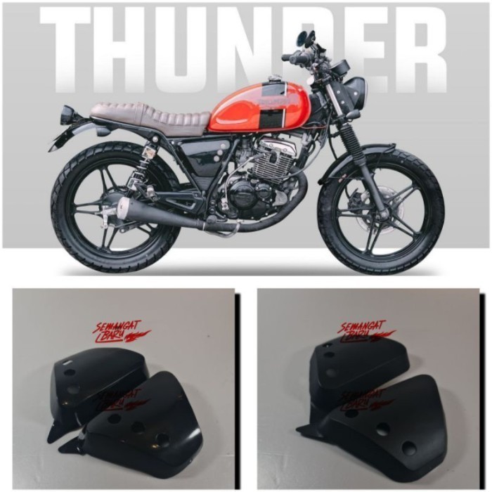 Cover Aki Japstyle Khusus Thunder 125 Tanpa Rubah Rangka.