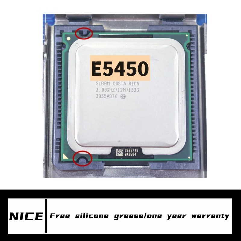 Xeon E5450 Processor 3.0GHz works on lga 775 motherboard