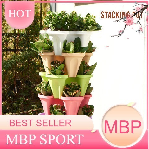 STACKING POT / TANAMAN TETAP RAPI & TERORGANISIR MBP Kode 334