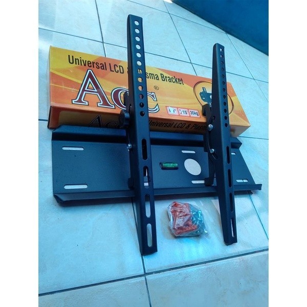 (Expert) Bracket Tv LED 50 Inch - 75 Inch Adjustable Bahan Tebal Max