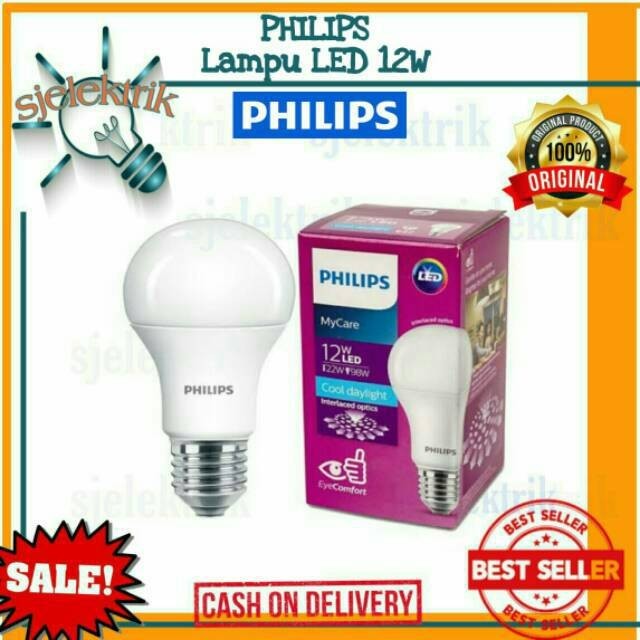 (Expert) Lampu Led Philips 12watt / lampu philip led 12 watt / led