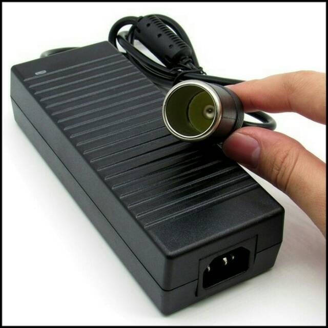 (Expert) AC to DC Adapter Converter Pompa Ban Mobil ke Colokan Listrik