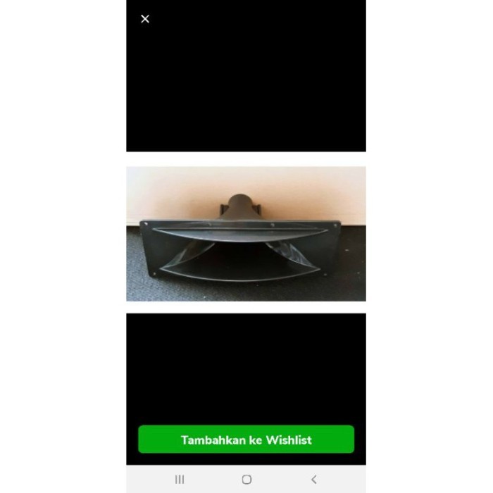 (Expert) CORONG TWEETER 5x15 HORN TWEETER 5x15