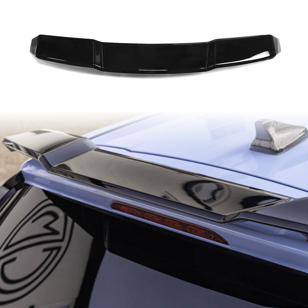 IMPORT For Hyundai i20 i20 N 2021-2024 1:1 Design Gloss Black Roof Spoiler Wing Lid Car Body Kits