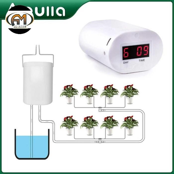 Water Timer Elektrik Irasi Otomatis Kran Air Alat Penyiram Tanaman