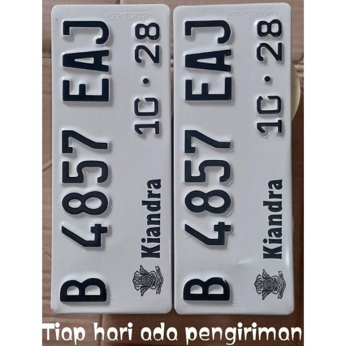 PLAT NOMOR MOTOR BAUT TANAM VARIASI NAMA/ PAK E capp TIMBUL FONT BARU VARIASI