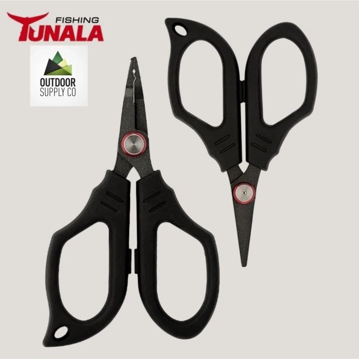 

Tunala Fishing Scissors Gunting Opening Ring Tool Stainless Teflon