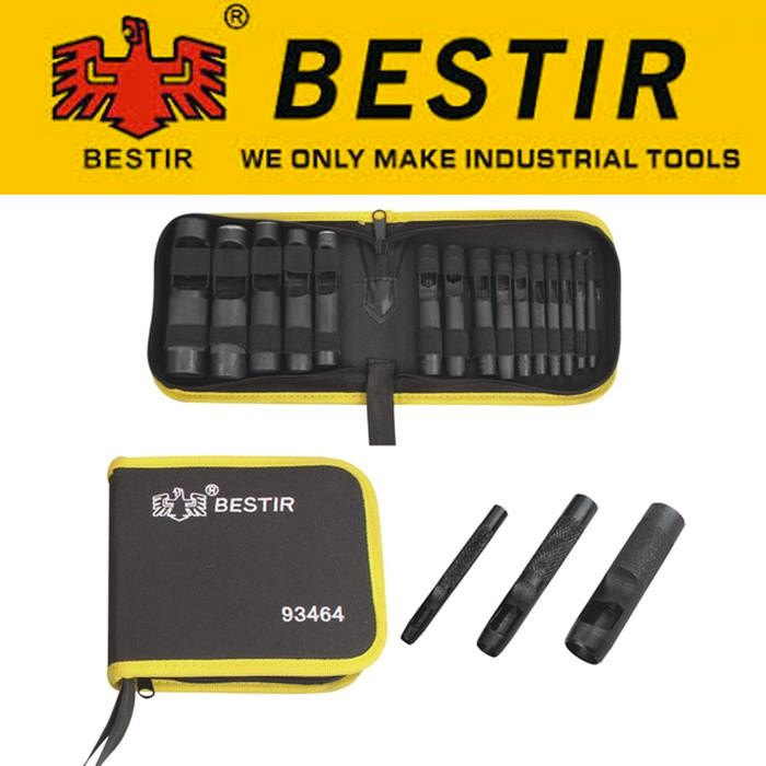 

ALAT PELUBANG / HOLLOW PUNCH SETS 15PCS BESTIR-93464