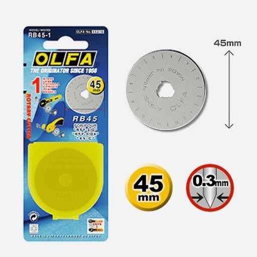 

RB45-1 Rotary Cutter Knife L-Type 45mm OLFA
