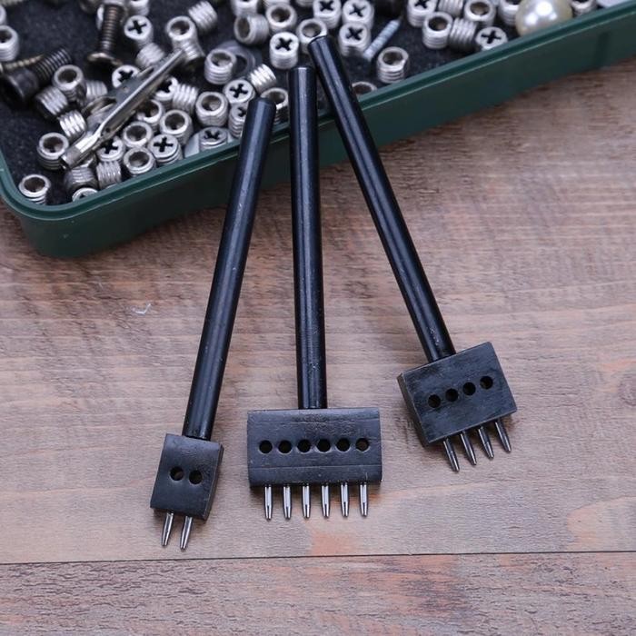 

3pcs 2 3 6 hole Punch Hole - pembolong kulit