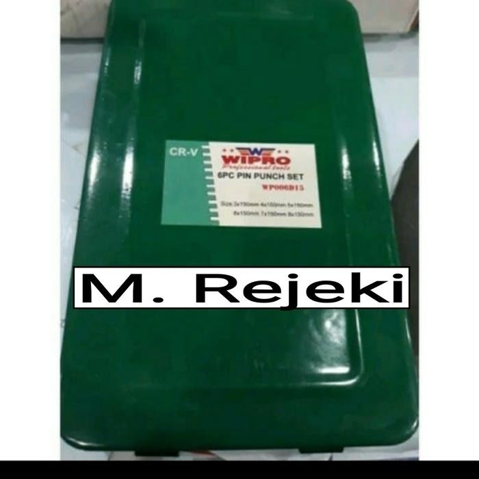 

Punch Set 6 pcs Wipro WP006D15 Betel Drip Alat Penitik Set