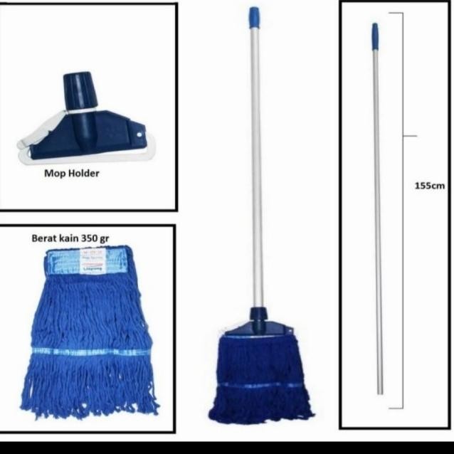 PEL JEPIT GAGANG STAINLESS PEL LANTAI PEL KAIN MOP LANTAI KAIN