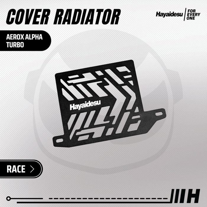 Hayaidesu Radiator Cover Aerox Alpha Turbo - Cover Radiator Aerox Alpha