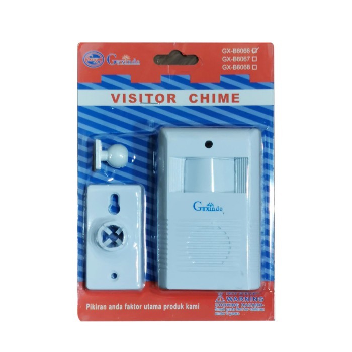(Expert) VISITOR CHIME GAXINDO GX-B6066 ALARM SENSOR GERAK TOKO BEL OTOMATIS