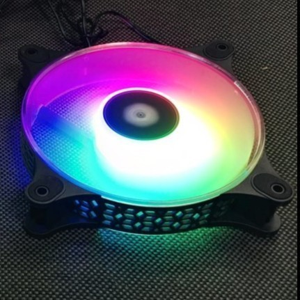 (Expert) FAN PARADOX GAMING HYPERSONIC Fan 12CM Rainbow Led Fan Casing