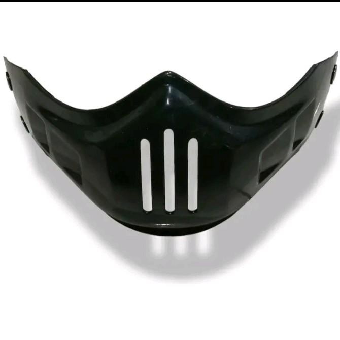 Ready Moncong Helm Cakil Ll Tambahan Helm Retro Plus Kancing Ll Moncong Helm Retro Aksesoris Motor