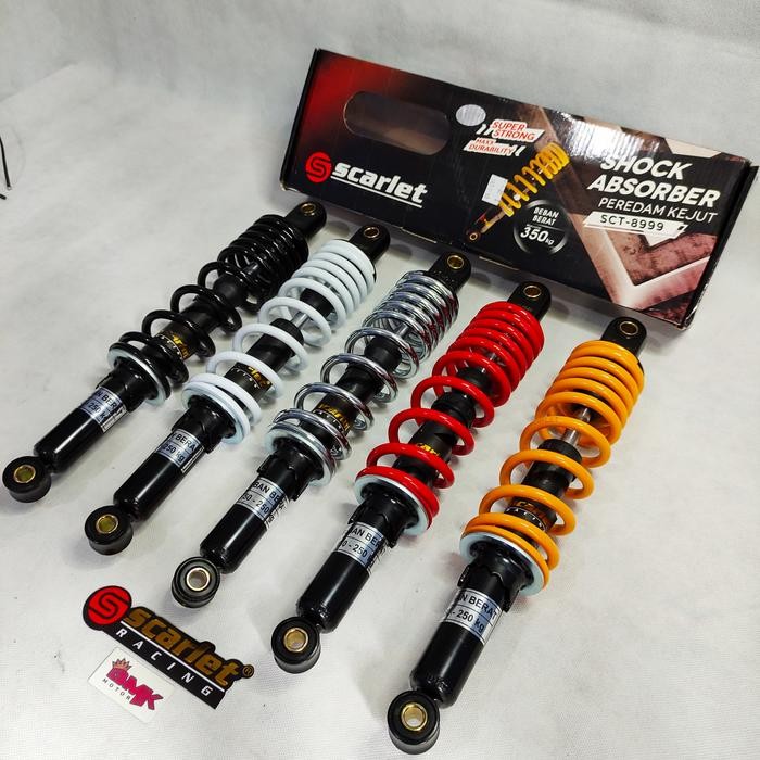 Shock Breaker Setelan Belakang Berat Ukuran 340Mm 8999 Scarlet Racing