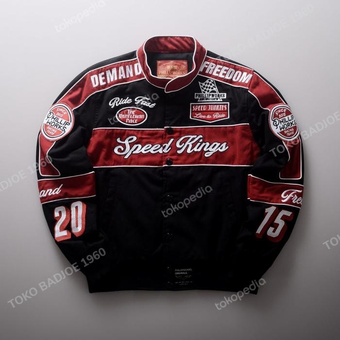 Promo Jaket Motor Phillip Works Speed Kings Best Quality