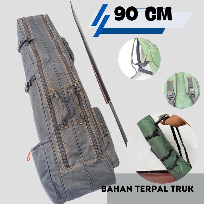 Tas Pancing 90Cm Dua Ruang Anti Air