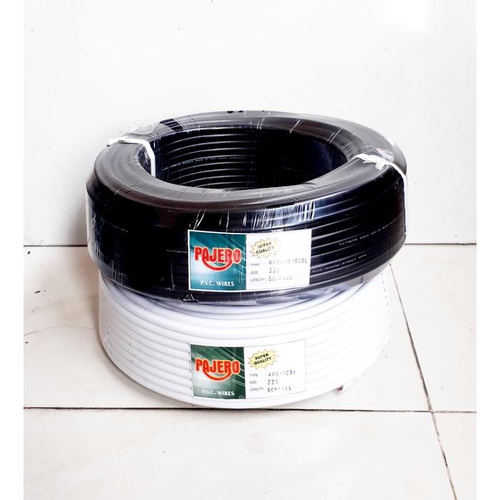 Kabel Listrik Serabut Hyo 2X2.5 50Meter Pajero Kabel Bulat Serabut
